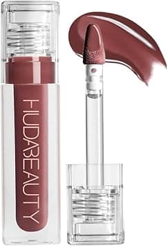 HUDA BEAUTY Faux Filler Shiny Non-Sticky Lip Gloss Posh - Deep Rose 0.13FL.OZ / 3.9ml on Amazon.ae - Price Tracker