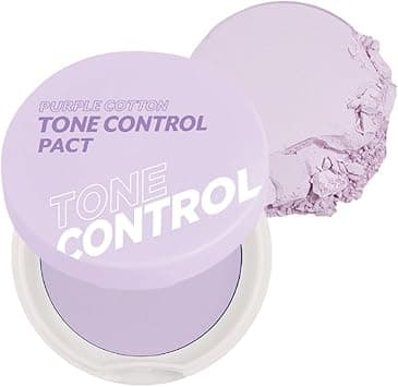 I'M MEME Compact - Purple Cotton Tone Control Pact | Korean Pressed Setting Powder With Berry Complex, Makeup Powder, Translucent Compact, Finishing Powder, Oil Free Face Powder, Preppy Stuff, 0.35 Oz on Amazon.ae - Price Tracker