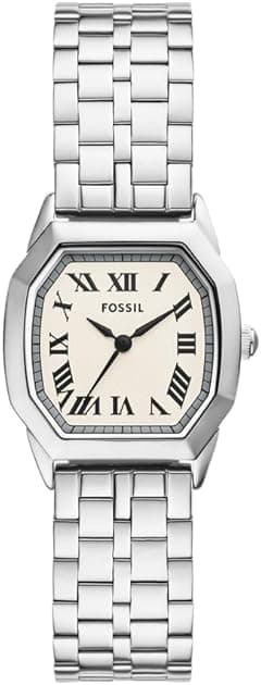 Fossil Women's Analog Quartz Watch with Stainless Steel Strap ES5363 - Amazon.ae Price Tracker
