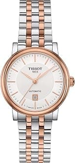Tissot Womens Carson Automatic Analogue Watch, 30 mm, Stainless Steel Bracelet Watch - دليلك لأفضل العروض