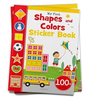 My First Shapes and Colours Sticker Book (Exciting Sticker Books With 1 Plus Colourful Stickers) Paperback by Wonder House Books on Amazon.ae - Price Tracker