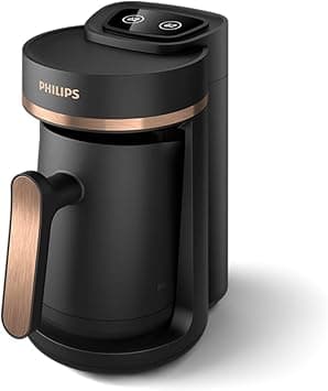 Philips Turkish Coffee Machine - Traditional Flavor with Ember Cooking Function. 4-Cup Capacity. Overheating + Anti-Overflow Sensors. Touch Control Panel, Black (HDA150/60). on Amazon.ae - Price Tracker