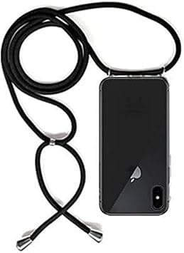 iPhone 11 Black Crossbody Case Cell Phone Lanyard for around the shoulder, Phone Safety Adjustable Phone Strap, Best Smartphones Lanyard with Full Coverage Case(IPhone 11) on Amazon.ae - Price Tracker