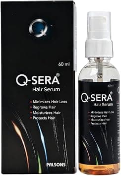 QSERA Hair Growth Serum 20 Days Hair Fall Control Solution|Dermatologist-Recommended|Strengthens Roots, And Promotes Thicker, Healthier Hair|Proven Choice| Superior Over Redensyl, For Men & Women - Best Deal Finder
