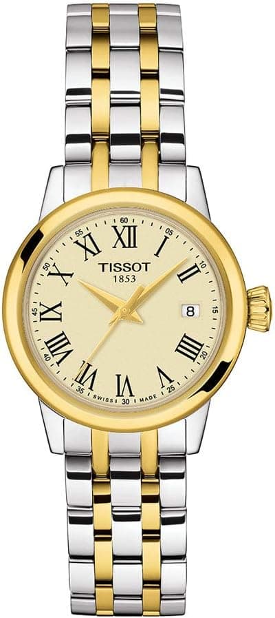 Tissot Classic Dream Stainless Steel Dress Watch Gold T1292102226300 on Amazon.ae - Price Tracker