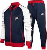Litteking Men's Tracksuits 2 Piece Outfit Casual Long Sleeve Sweat Suit Set Full Zipper Sports Jogging Suits - Best Deal Finder