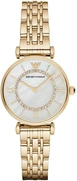 Emporio Armani Women's Two-Hand, Stainless Steel Watch, 32mm case size - Best Deal Finder