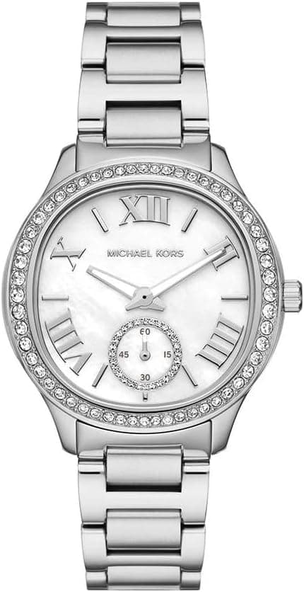 Michael Kors LADIESMETALS MK4807 Wristwatch for women, Silver, One Size, Bracelet on Amazon.ae - Price Tracker