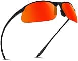 JULI Polarized Sports Sunglasses for Men Women Tr90 Unbreakable Frame for Running Fishing Baseball Driving 8002 - Best Deal Finder