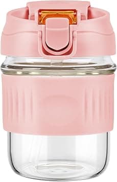 12oz Glass Shaker Bottle, Borosilicate Glass Blender Protein Powder Leak-Proof Shaker Cups for Protein Shakes Mixes على Amazon.ae - متتبع الأسعار