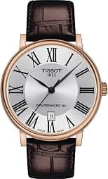 Tissot mens Carson Auto Stainless Steel Dress Watch Brown T1224073603300 - دليلك لأفضل العروض