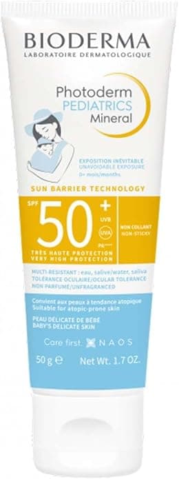 Bioderma Photoderm Pediatrics Mineral SPF50+ Sunscreen for Children, 50g - Best Deal Finder