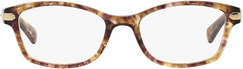 WOMEN COACH EYEGLASSES HC6065 5287 CONFETTI LIGHT BROWN/GOLD 51-135 on Amazon.ae - Price Tracker