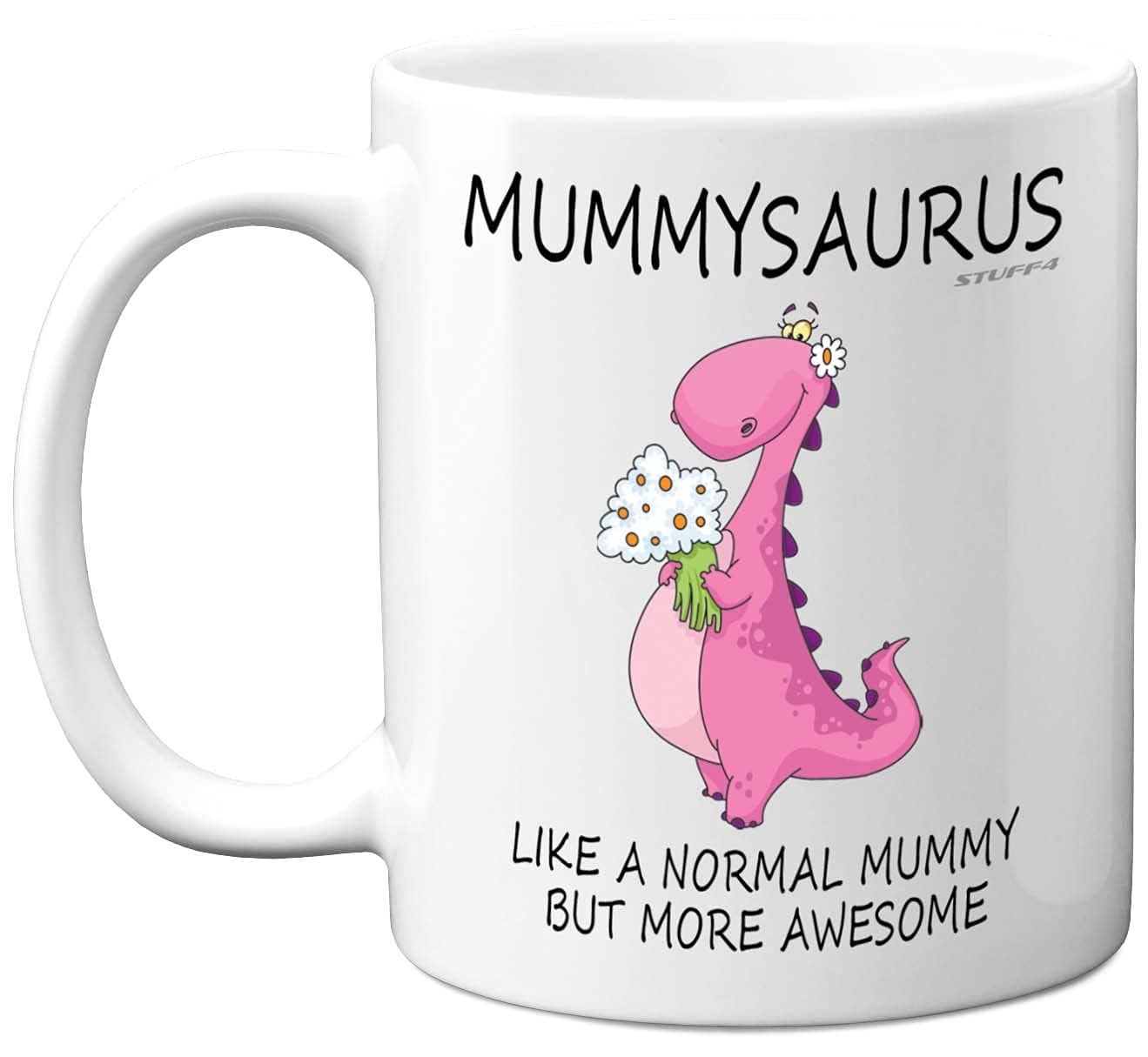 Mothers Day Mugs, Mummy Birthday Gifts - Mummysaurus - Best Mummy Mugs, Happy Birthday Gift, Mum Present Xmas Cup Cups, Christmas Tea Coffee 11oz Ceramic Dishwasher Microwave Safe Mugs - Made in UK on Amazon.ae - Price Tracker