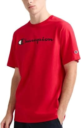 Champion mens Classic Graphic Tee, Big C Logo T-Shirt - Best Deal Finder