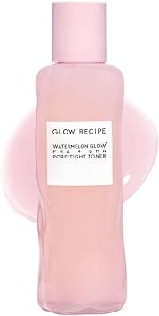 Glow Recipe Watermelon Glow BHA + PHA Pore-Tight Facial Toner - Hydrating Facial Toner with Hyaluronic Acid, Cucumer + Tea Trea Extract to Help Tighten Pores for Smooth + Dewy Skin (150ml / 5oz) - Amazon.ae Price Tracker