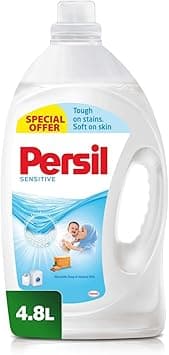 Persil Sensitive & Baby Liquid Laundry Detergent, 4.8 Litres - Amazon.ae Price Tracker