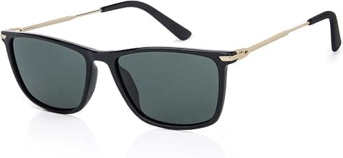Vincent Chase By Lenskart | Mirage Collection | Full Rim Square Branded Latest and Stylish Sunglasses | Polarized and 100% UV Protected | Men & Women | Medium | LA S13159 on Amazon - Best Deal Finder