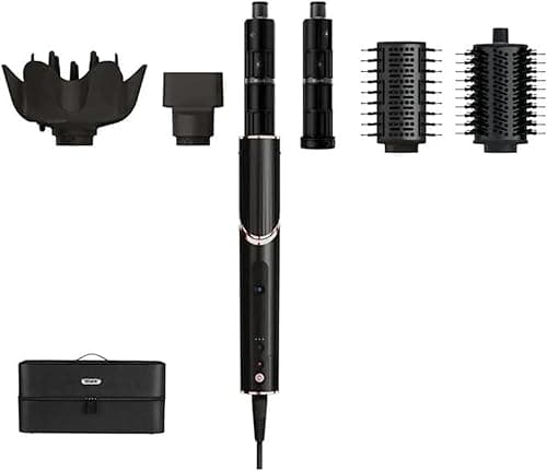 Shark FlexStyle 5-In-1 Air Styler & Hair Dryer With Auto-Wrap Curlers, Paddle Brush, Oval Brush, Concentrator, Diffuser Aand Sorage Case, No Heat Damage, Black, HD440ME, 5 Years Warranty on Amazon.ae - Price Tracker