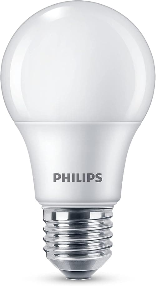 مصباح LED فروستيد A60 من فيليبس، غير قابل للتعتيم، قاعدة E27، مكافئ 9-65 واط، ضوء نهاري رائع 6500 كلفن على Amazon.sa - متتبع الأسعار