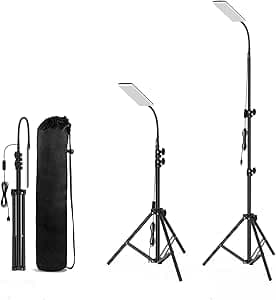 HJB VISSO LED Camping Light, Portable Outdoor Light with Telescopic Tripod, Powered by USB Port, Multiple Usage Outdoor Lamp for Garden, Patio, Camp, Tent, Fishing and Emergency Car Repair on Amazon.ae - Price Tracker