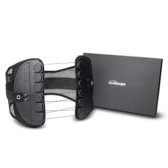 GUARDNER Lumbar Support Back Brace (Official) - Relief from Back Pain, Breathable Design, Lower Back Belt, Posture and Spine Support (M size, 29-33 in) - Best Deal Finder
