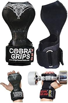 Cobra Grips PRO Weight Lifting Gloves Heavy Duty Straps Alternative Power Lifting Hooks for Deadlifts Wrist Wraps Support Bodybuilding on Amazon.ae - Price Tracker