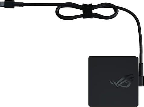 ASUS ROG AC100-00 100W USB Type-C Adapter/Charger Connector with Power Cord, USB PD 3.0 Technology with 5V/3A, 9V/3A, 15V/3A and 20V/3.25A Output for Laptops, Black on Amazon - Best Deal Finder
