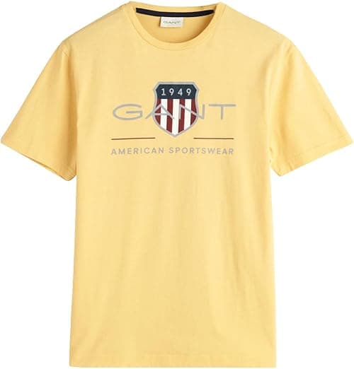 GANT Men 2003199-110 Archive Shield T-Shirt on Amazon.ae - Price Tracker