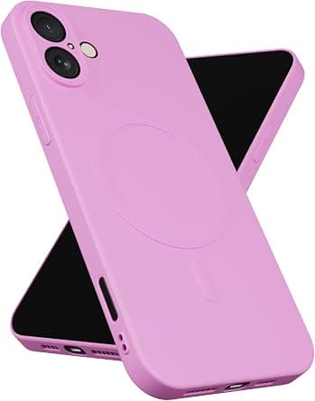 MOBILIUS for iPhone 16 Plus Case,[Soft Anti-Scratch Microfiber Lining][Compatible with MagSafe] Magnetic Shockproof Phone Case Designed for iPhone 16 Plus, Pink on Amazon.ae - Price Tracker