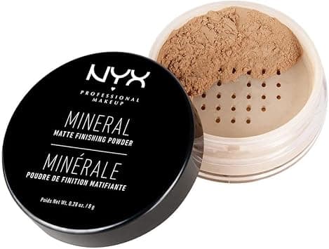 NYX PROFESSIONAL MAKEUP Mineral Finishing Powder, Medium/Dark 02 - Best Deal Finder