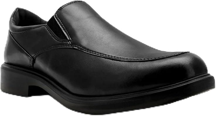 NDURE Men's Leather Slip-On Dress Shoes, Business Formal Loafers على Amazon.ae - متتبع الأسعار
