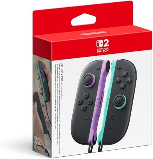 Nintendo Switch 2 JoyCcon controller L.Purple/L.Green (L/R) UAE Version on Amazon.ae - Price Tracker