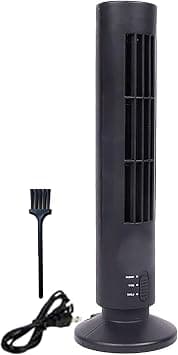 Tower Fan, Office Tower Cooling Fan, USB Vertical Air Cooler, 2 Adjustable Speeds, Energy Saving And Low Noise, Suitable For Workspaces, Dormitories, Homes, And Travel on Amazon.ae - Price Tracker