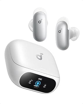 soundcore Liberty 5 Pro by Anker, Guinness World Records-Certified Call Quality, ANKER Thus™ AI Chip, Active Noise Cancelling Wireless Earbuds, Crystal-Clear Calls for Noisy Environments على Amazon.ae - متتبع الأسعار