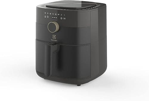 Electrolux 5L Air Fryer with Timer & Temperature Control for Frying without Oil, Roasting, Grilling & Baking, Rapid Hot Air Technology, Dishwasher Safe Detachable Basket for Easy Cleaning, E6AF1-520K on Amazon - Best Deal Finder
