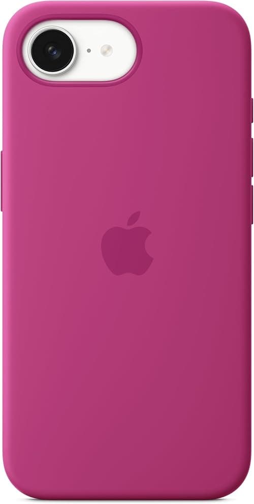 Apple iPhone 16e Silicone Case – Fuchsia ​​​​​​​ on Amazon - Best Deal Finder
