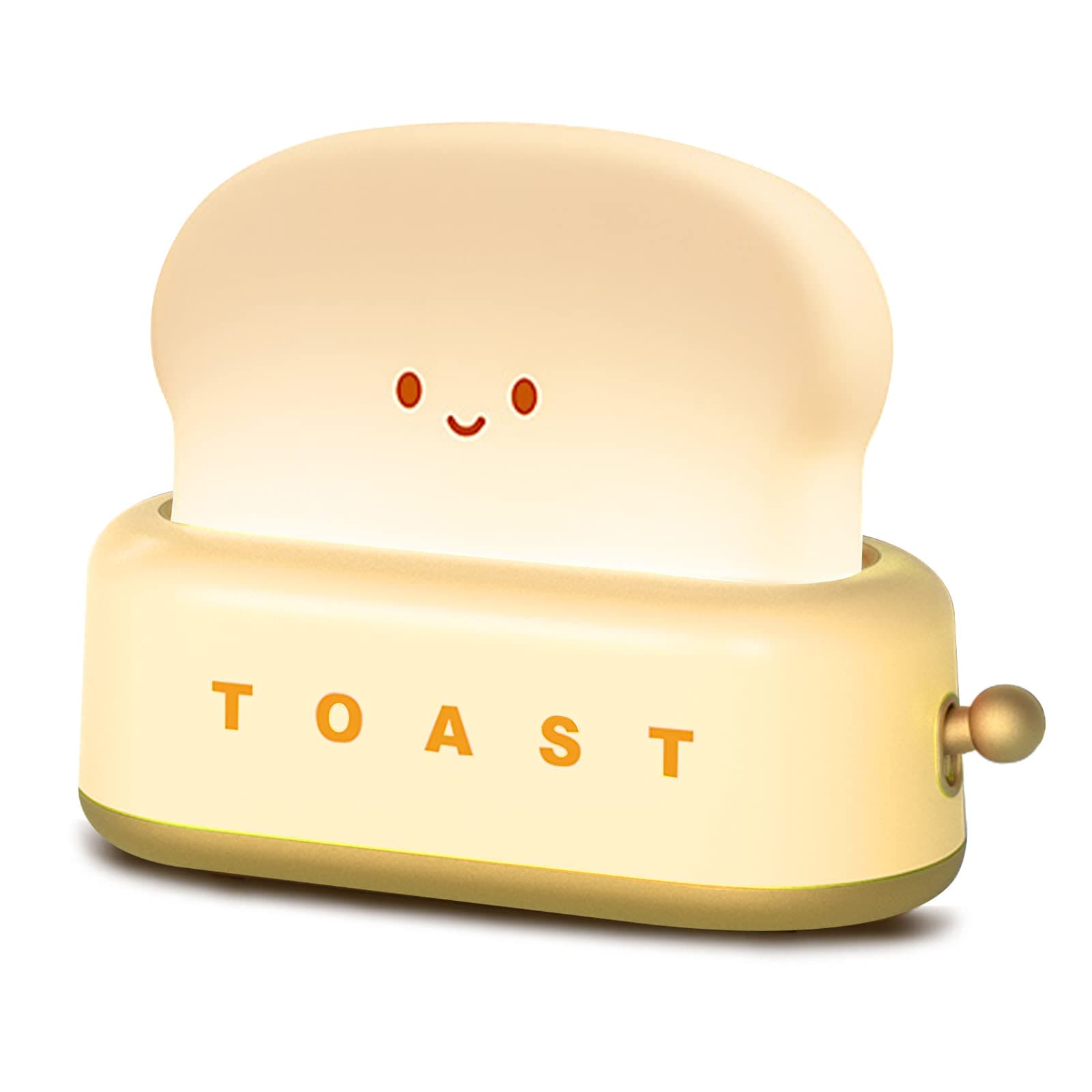 QANYI Small Table Lamp, Cute Toast Bread LED Bedroom Nightstand Light with Timer and Rechargeable, Cool Birthday Gift for Baby Kids Children Girls Boys on Amazon.ae - Price Tracker