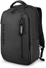 Genesis Pallad Gaming Laptop Bag 14.1 to 17.3 Inch Laptop Compartment Backpack for College School Work Study Waterproof Bag and Zipper, black, 31 x 18 x 46,5 cm - دليلك لأفضل العروض