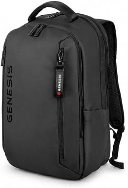 Genesis Pallad Gaming Laptop Bag 14.1 to 17.3 Inch Laptop Compartment Backpack for College School Work Study Waterproof Bag and Zipper, black, 31 x 18 x 46,5 cm - دليلك لأفضل العروض