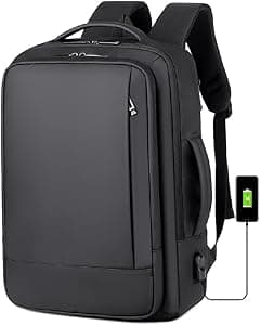 SWIHELP Travel Laptop Backpack 17 Inch, Business Large Travel Backpack with Expansion for Women Men with USB Charging Port - Amazon.ae Price Tracker