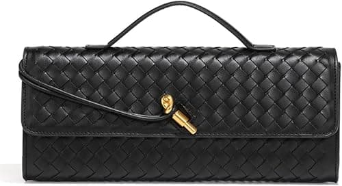 Suede Woven Evening Clutch Purses Women Crossbody Shoulder Hobo Handbag على Amazon.ae - متتبع الأسعار