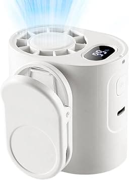 Portable Fan Clip On USB 5 Speeds LED Display Cooling Device on Amazon.ae - Price Tracker