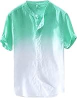 Mens Short Sleeve Button Down Shirt Men's Hawaiian Shirt - دليلك لأفضل العروض