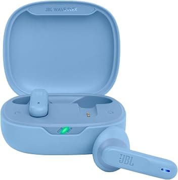 JBL Wave Flex True Wireless Earbuds, Deep Base Sound, Comfortable Fit, 32H Battery, Smart Ambient + Talkthru, Hands-Free Call, VoiceAware, Water and Dust Resistant - Blue, JBLWFLEXBLU - Amazon.ae Price Tracker