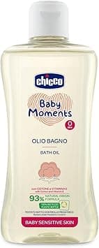 Chicco Baby Moments Bath Oil For Baby Sensitive Skin 0M+ 200ml - Amazon.ae Price Tracker