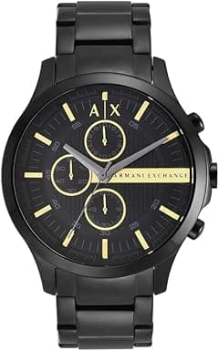 A|X Armani Exchange Chronograph Watch for Men; Men's Watch with Leather, Stainless Steel or Silicone Band - Amazon.ae Price Tracker