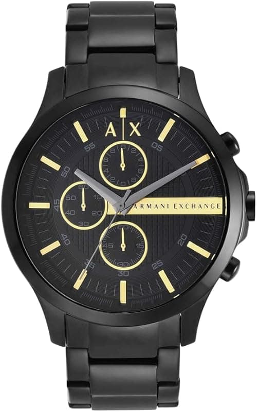 A|X Armani Exchange Chronograph Watch for Men; Men's Watch with Leather, Stainless Steel or Silicone Band on Amazon.ae - Price Tracker
