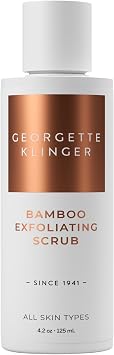 Georgette Klinger Bamboo Face Exfoliating Scrub - Gentle Gel Formula, Smoothes & Refines Skin Texture - Best Deal Finder