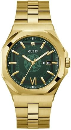 GUESS Men's 42mm Watch - Black Strap Black Dial Black Case - Amazon.ae Price Tracker